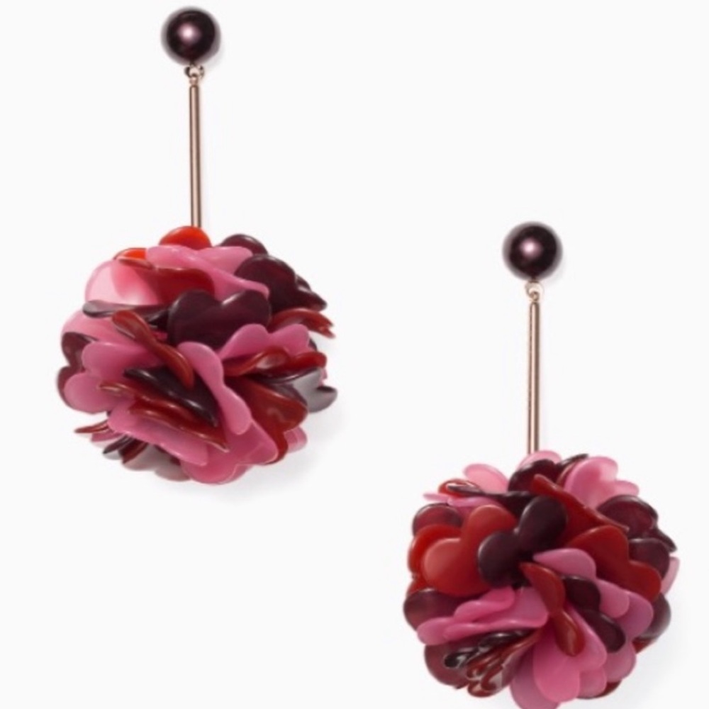 $128 Kate Spade Rosy Outlook Linear Earrings